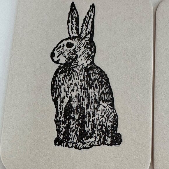 Set Of 7 Woodland Tags By Austin Press - Quirky Rabbit Mushroom Owl & Squirrel D - Picture 7 of 9